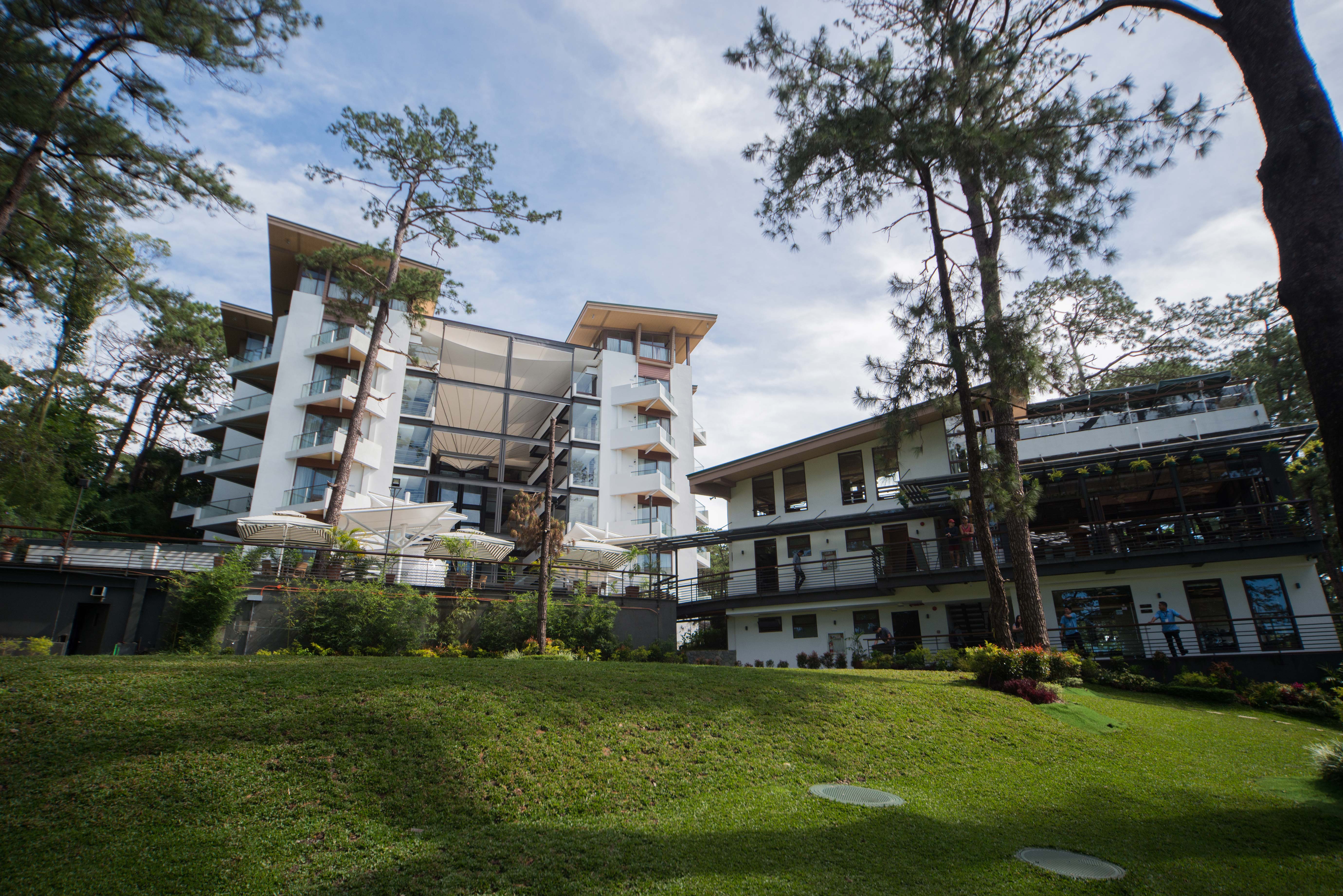 Grand Sierra Pines Baguio surrounded by pine trees